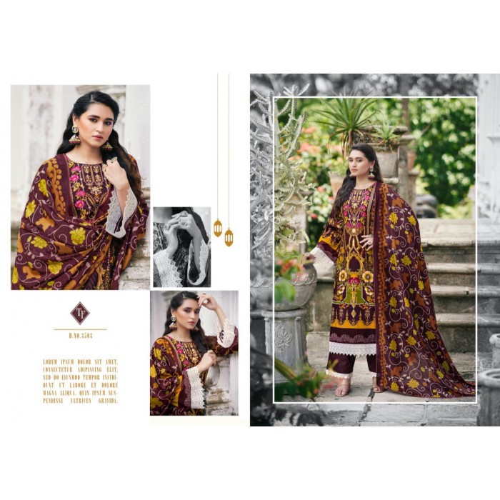 Tanishk Mehnoor Pure Cambric Salwar Suits